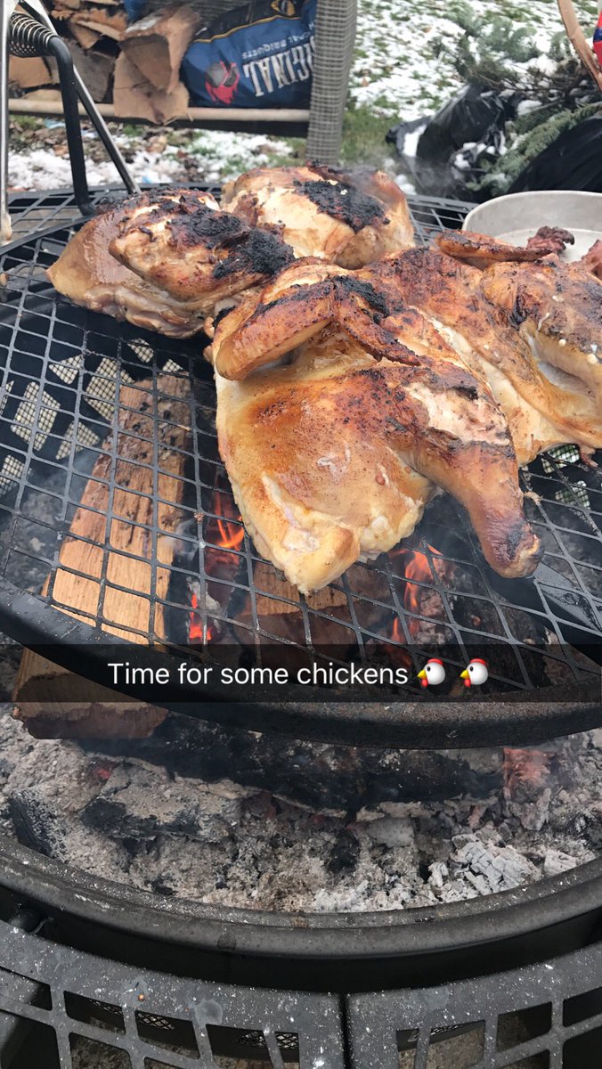 realBKilgore's tweet image. Doing some food prepping today. #openflame #oakfire