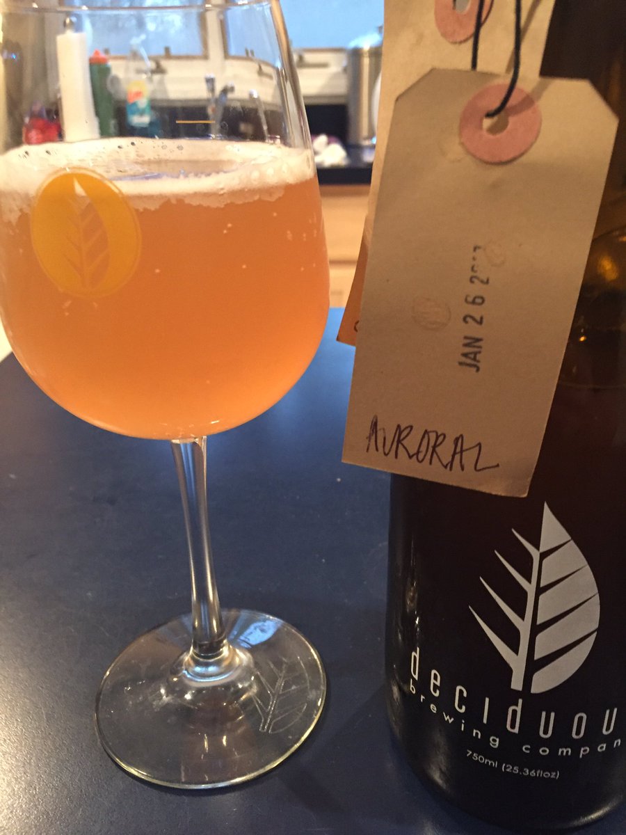 @DeciduousBeer A fitting reward to a successful brew day. Top notch, as usual. #auroral