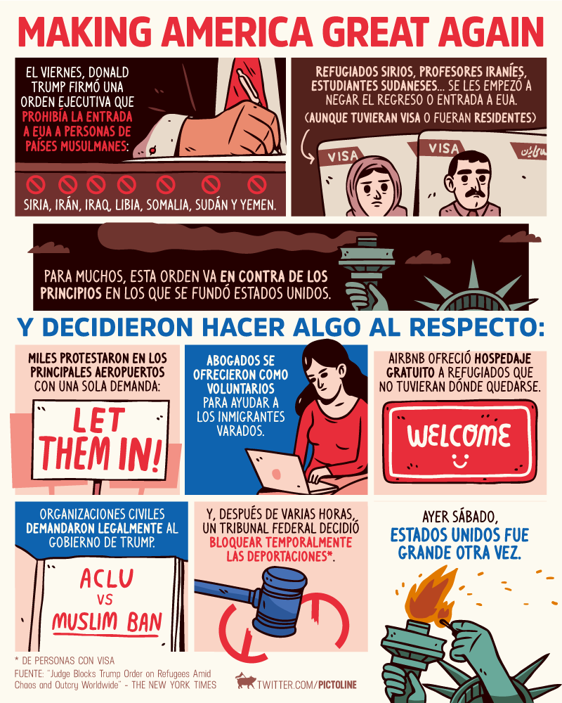 Fe en la humanidad restaurada: ayer Estados Unidos sí fue grande otra vez 👏