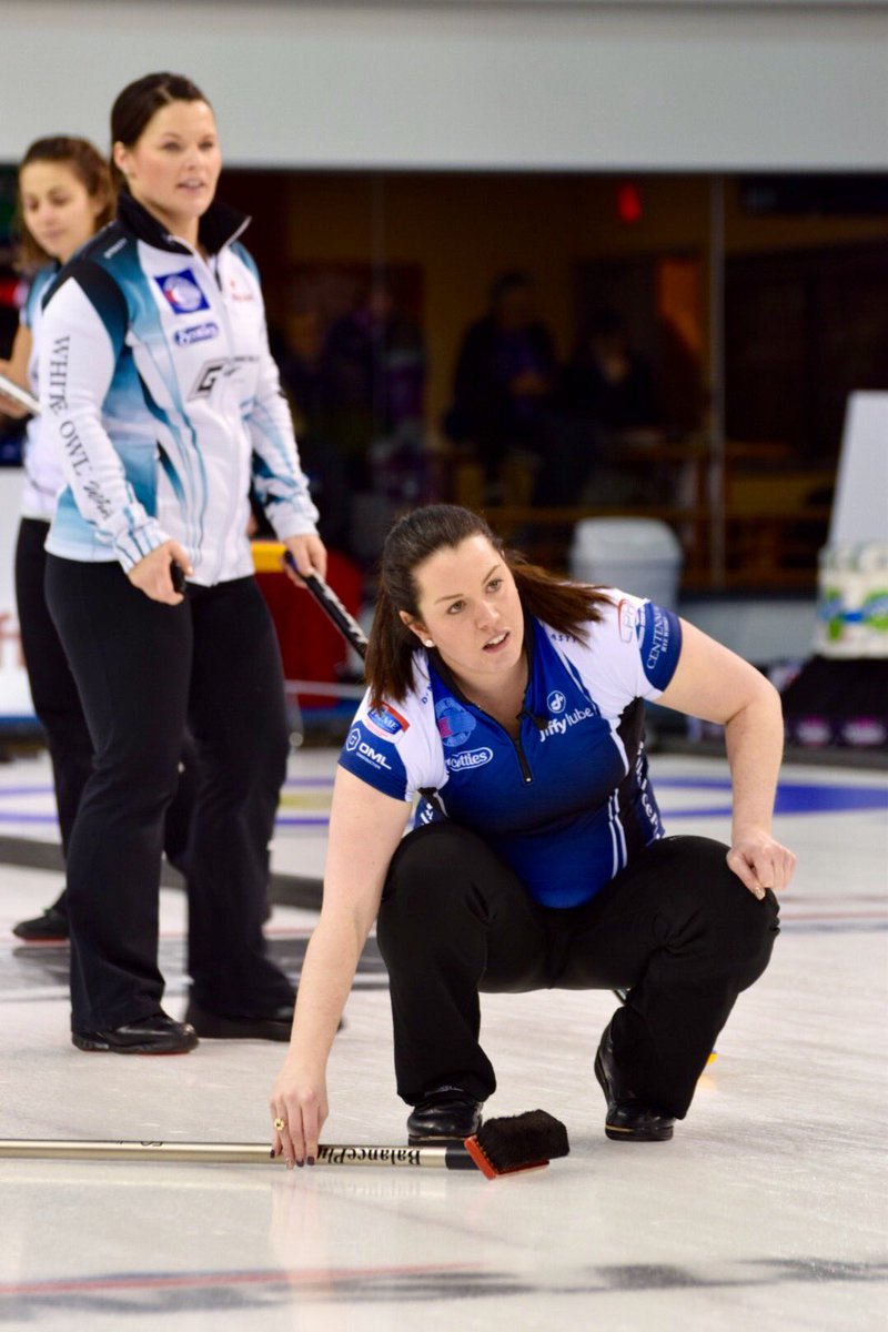 StAlbertCurling's tweet photo. .@teamscheidegger with another in the ninth to tie it with @SweetingTeam ! #JiffyLubeABscotties @jackieraecfcw https://t.co/yV9pfmM028