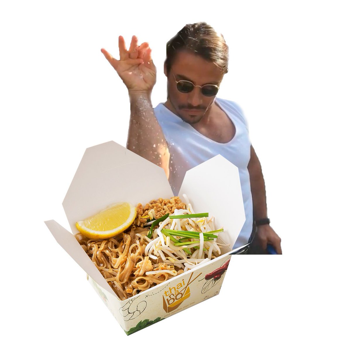 thainabox's tweet photo. For us, the #secret is in the sauce, not the #saltbae ;) #meme https://t.co/UDqIhfAiiC
