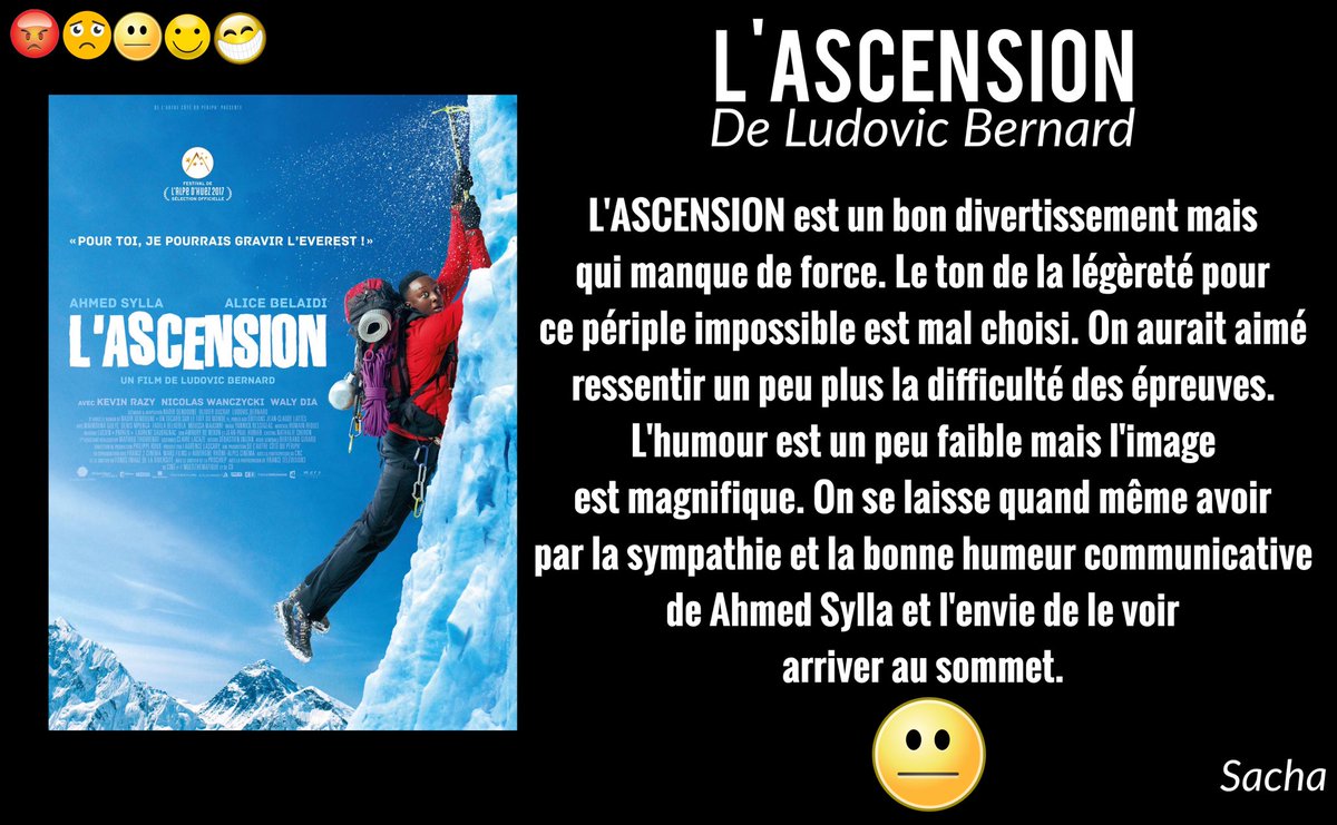 ParlonsCinema's tweet photo. Mon avis sur #LAscensionLeFilm avec @Ahmed_Sylla et @KevinRazy : https://t.co/JQwr1waM2R
