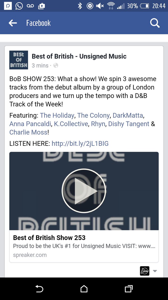 We got another spin and tagged over on fb, check it out #unsigned #music #BestOfBritish