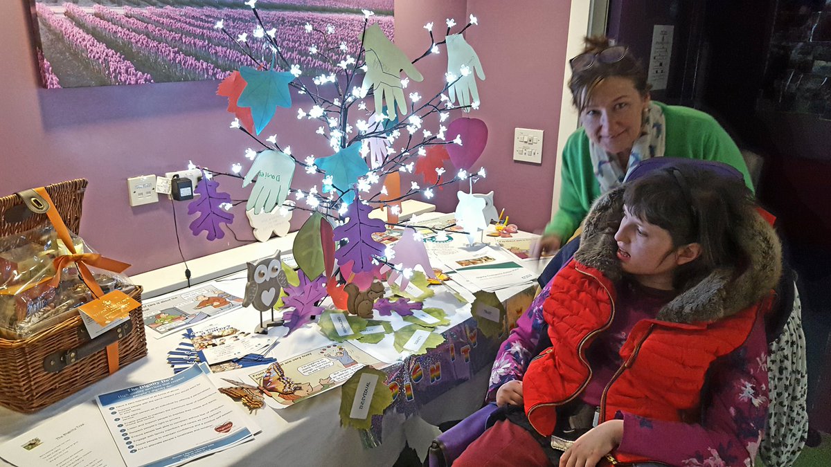 ComIntCare's tweet photo. People we support in #Runcorn helped create this beautiful #DignityTree with messages from their support team, promising to uphold dignity https://t.co/U9NGagCsv7