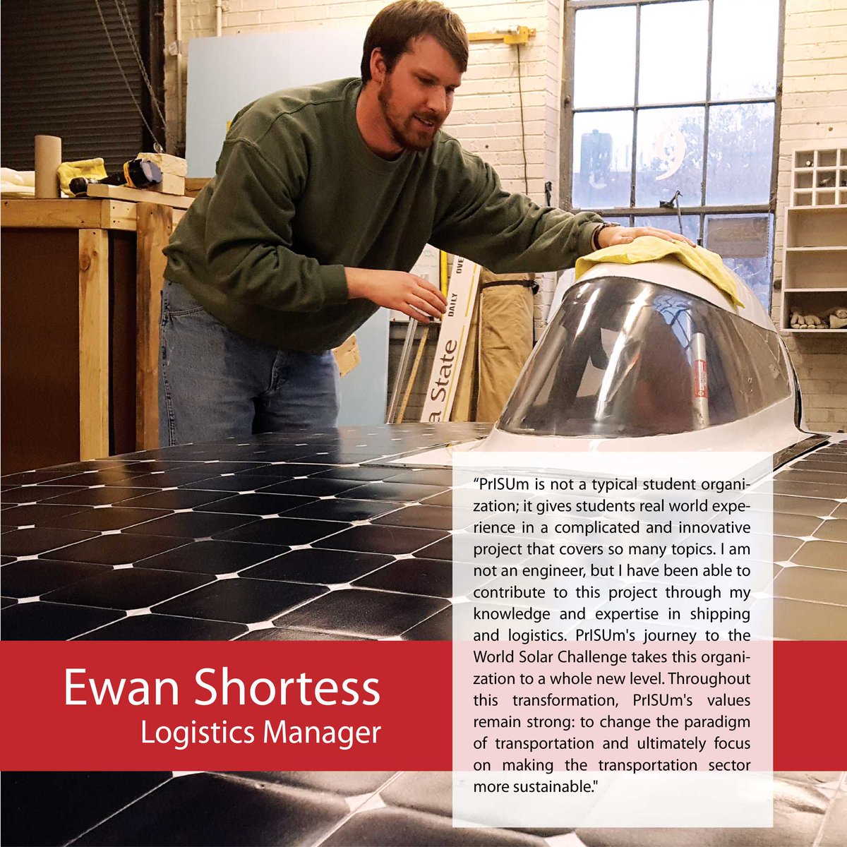 prISUmofficial's tweet photo. #PeopleofPrISUm : Ewan Shortess 

>>>Check out last week's People of PrISUm post: https://t.co/rEEiihMmlx https://t.co/UKYAGYeoIO