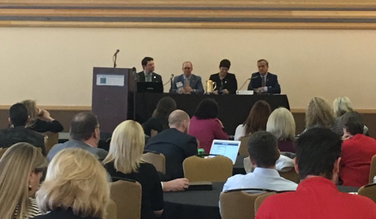 GISplanning's tweet photo. "Does anyone appreciate the irony of a session on work-life balance being held on a Sunday afternoon?" - J Hirzer. #IEDCJacksonville https://t.co/hTAm8O0ohz