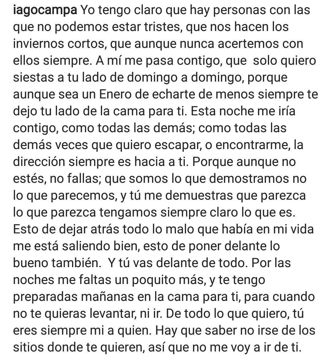 Irme contigo.