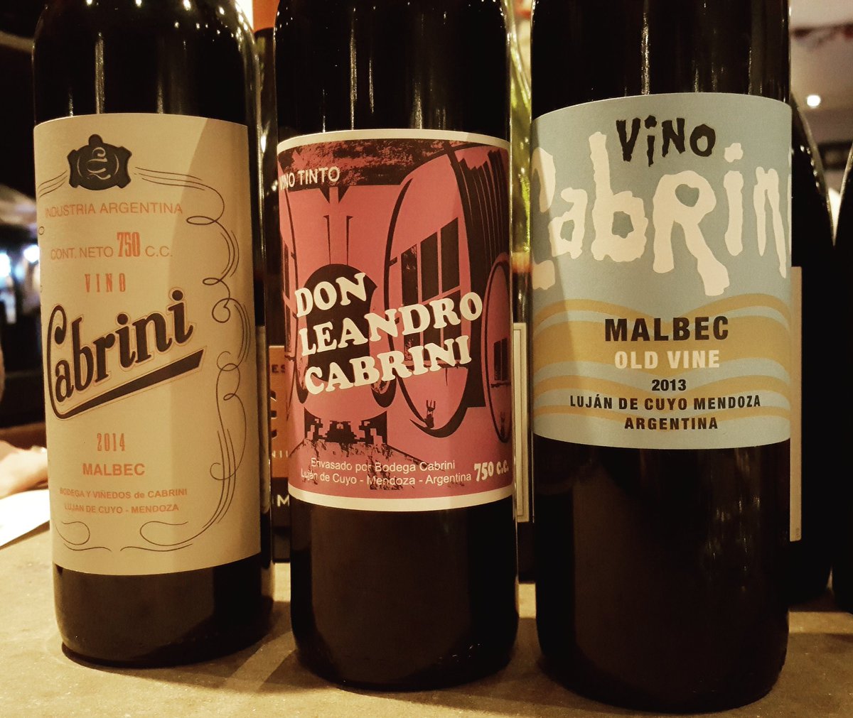 Tasting some <a href="/Cabrini_Wines/">Cabrini Wines</a> with good aussie friends!! #wine #malbec #tempranillo #mendoza