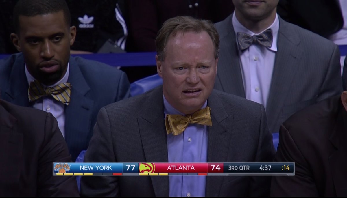 Why does Mike Budenholzer always look like he just realized he left his drivers license at home and cant get into the club with his friends?