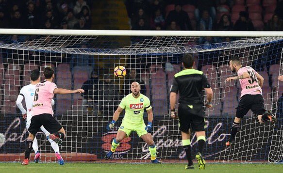 Footballogue's tweet photo. [#SerieA🇮🇹] NAPLES 1-1 PALERME

Mauvaise opération pour Naples qui avait l'occasion de passer devant la Roma.

#NAPPAL https://t.co/NDhEZuCj9V