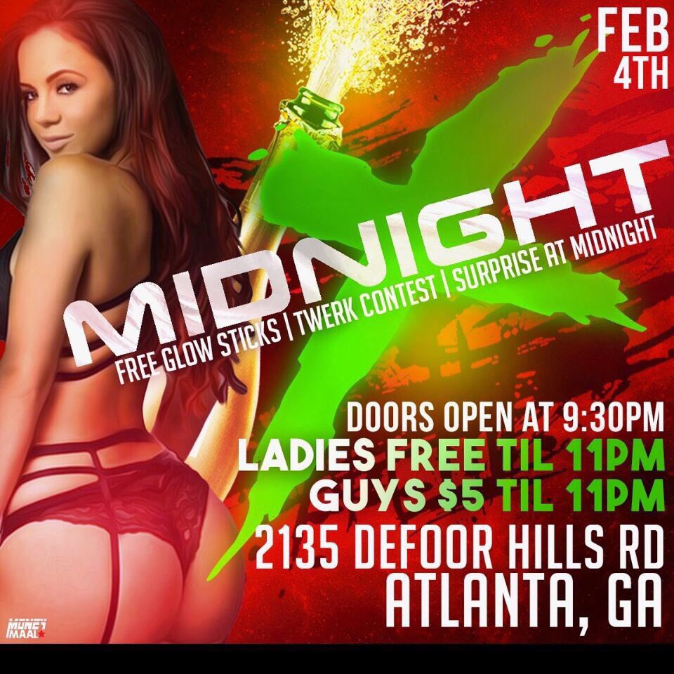 _corcor__'s tweet photo. #MidnightXAtlanta 🌃 Saturday, February 4 📅 Mark Your Calendars | 2135 Defoor Hills Rd | Ladies 🆓 til 11 👭 #Atlanta Elite https://t.co/enw7f1cNMB