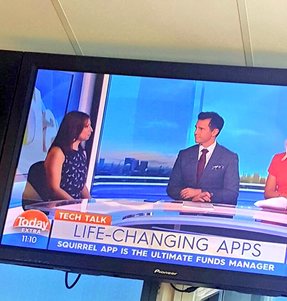 squirrellers's tweet photo. Thnx @TheTodayShow for the love 😉 We hit #1 on App Store Finance! #squirrelapp 👏🏼👏🏼 More bucket lists to be ticked off ✅ https://t.co/Y1A1Y8vTj5