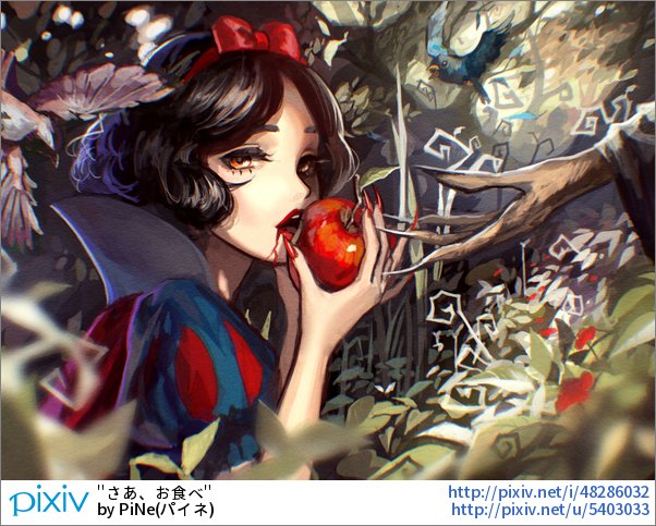 Pixivision 王子様のキスで目覚める白雪姫の物語はとってもロマンチックだっぴな 白雪姫が 可憐に描かれたイラストをご紹介するっぴ 世界で一番美しいのは 童話シリーズ 白雪姫イラスト特集 T Co Vm7vxsi6dz