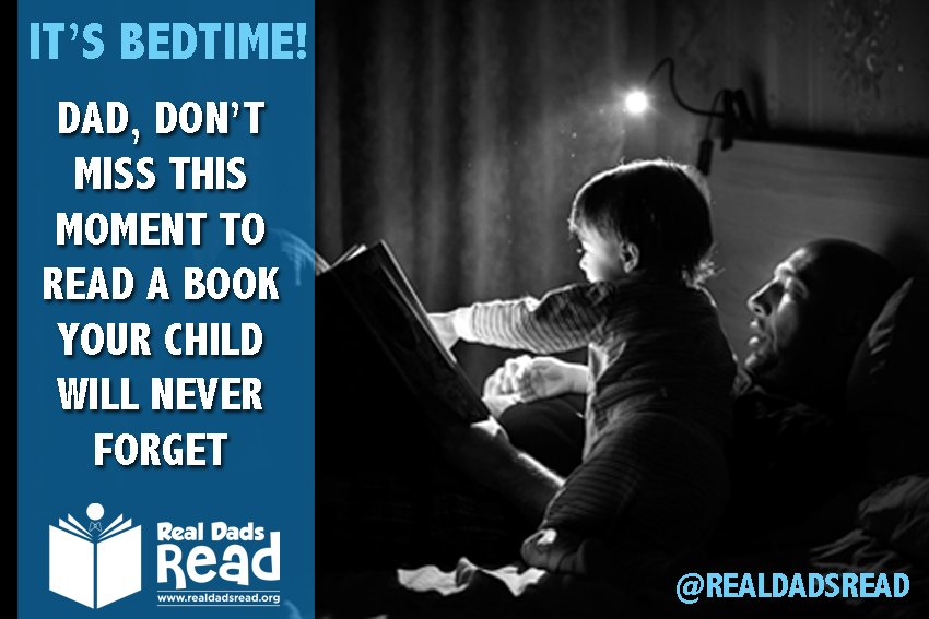 RealDadsRead's tweet photo. Bad weather is a perfect time to read your child a book. #itsalmostbedtime #realdadsread Share your reading moment with us. https://t.co/AcL8fuNALw