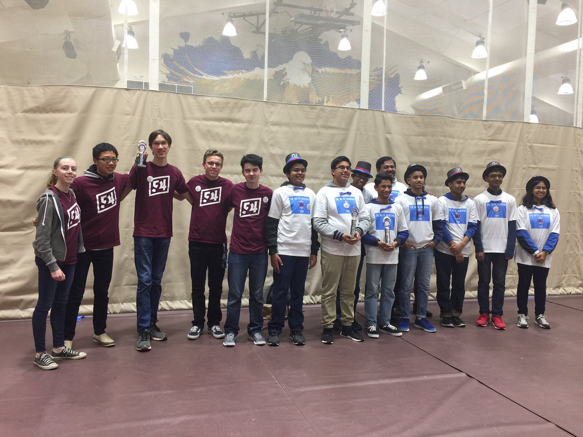 #FedExContest #OMGrobots #FTC6982 The aftermath of our qualifier. W/ Team 524 Boss Bots