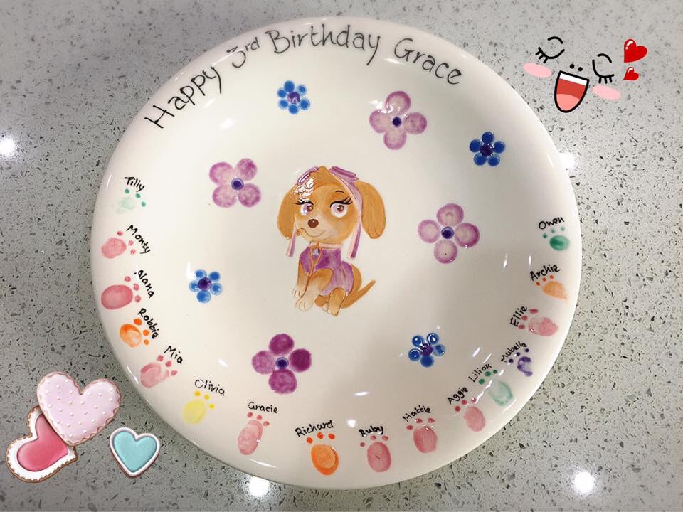 Little2Potters's tweet photo. My favourite Birthday plate to date! #birthdays#keepsakes#creative https://t.co/sUPyqLiM24