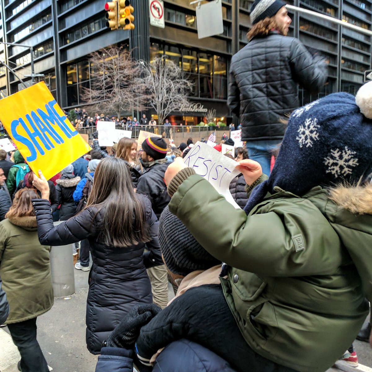 heymicky's tweet photo. Resist, my little friend. Resist. #RefugeesWelcome https://t.co/M7AJCn1Rck