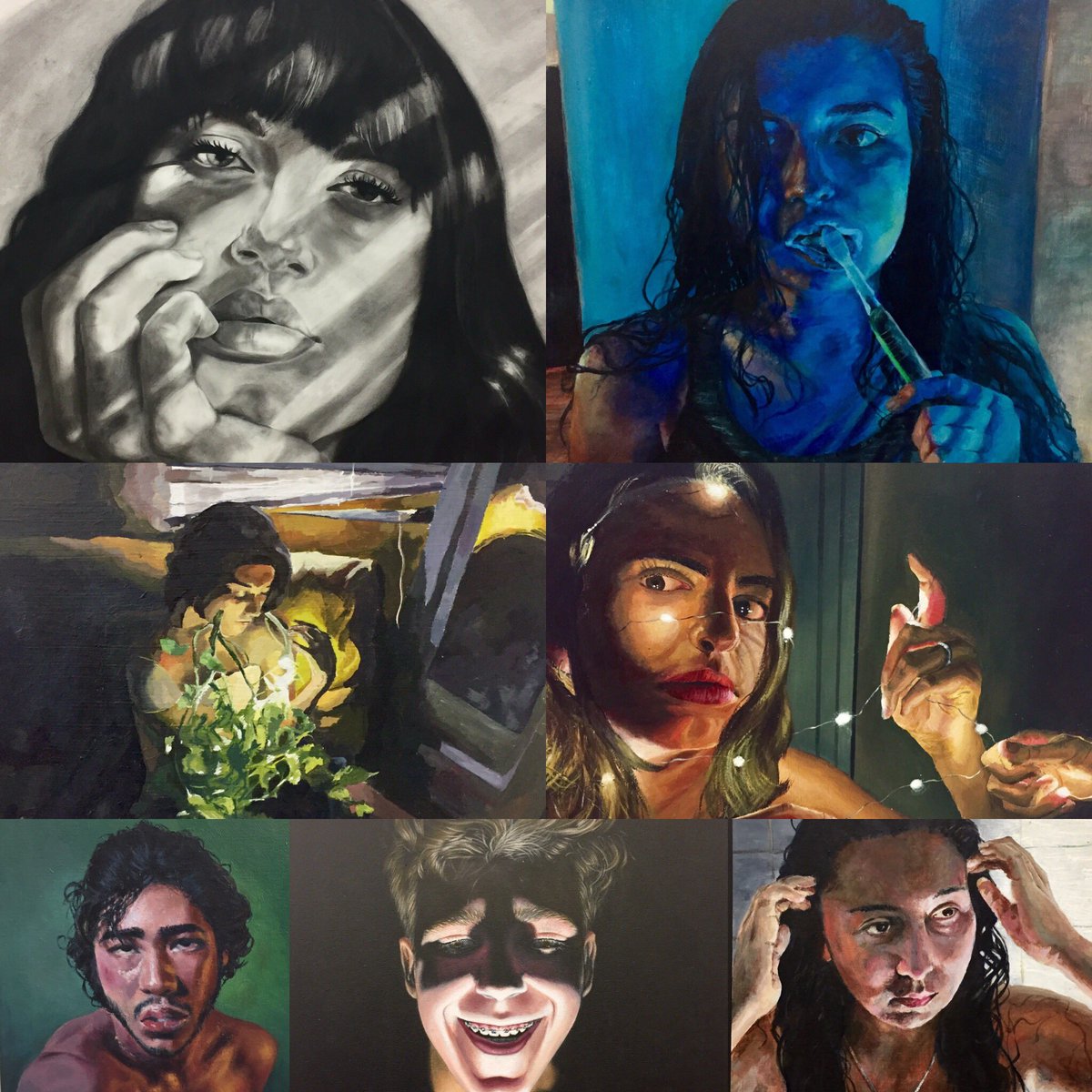 DASHphantoms's tweet photo. A few of these year's Scholastics winning works #scholasticartawards #2017 #DASHschool #rubellcollection #mdcps #art #miami @artandwriting https://t.co/Yxj5RNIYf3