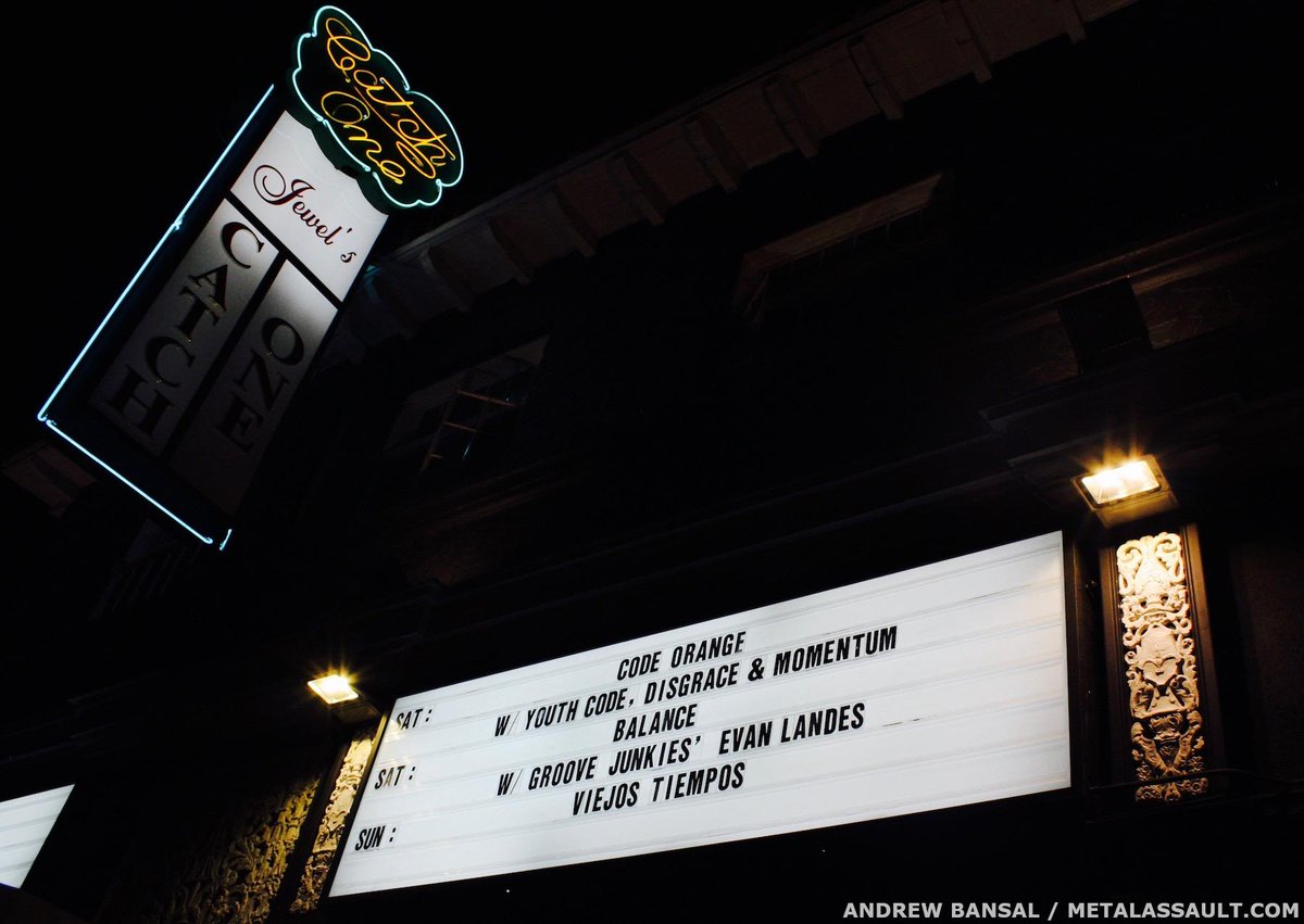 [Review] Hardcore, Metal, EBM &amp; more: @CodeOrangeKids, @Youth_Code, <a href="/DisgraceHC/">Disgrace</a> &amp; #Momentum destroy Los Angeles metalassault.com/gig_reviews/20…