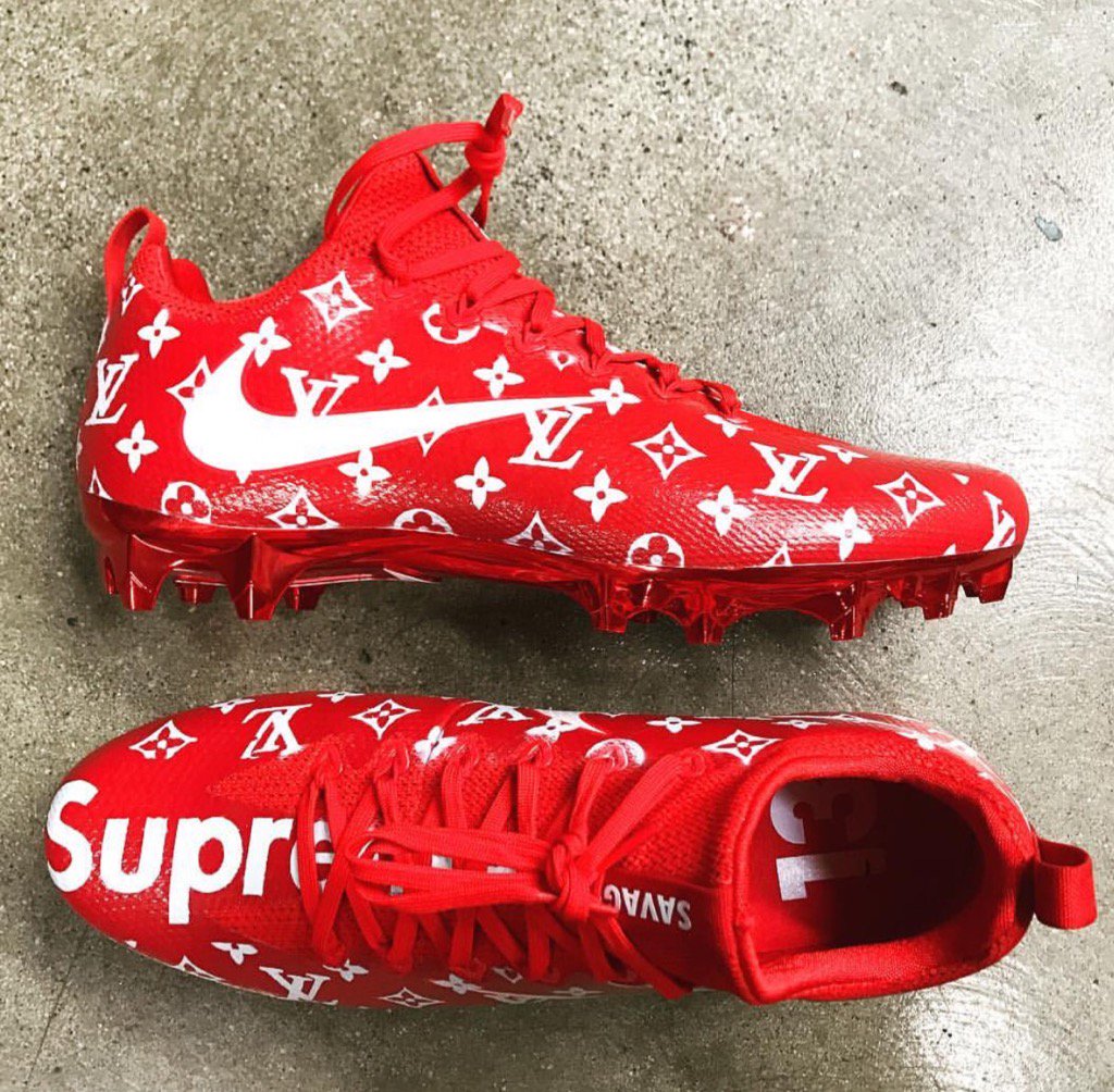 supreme cleats football