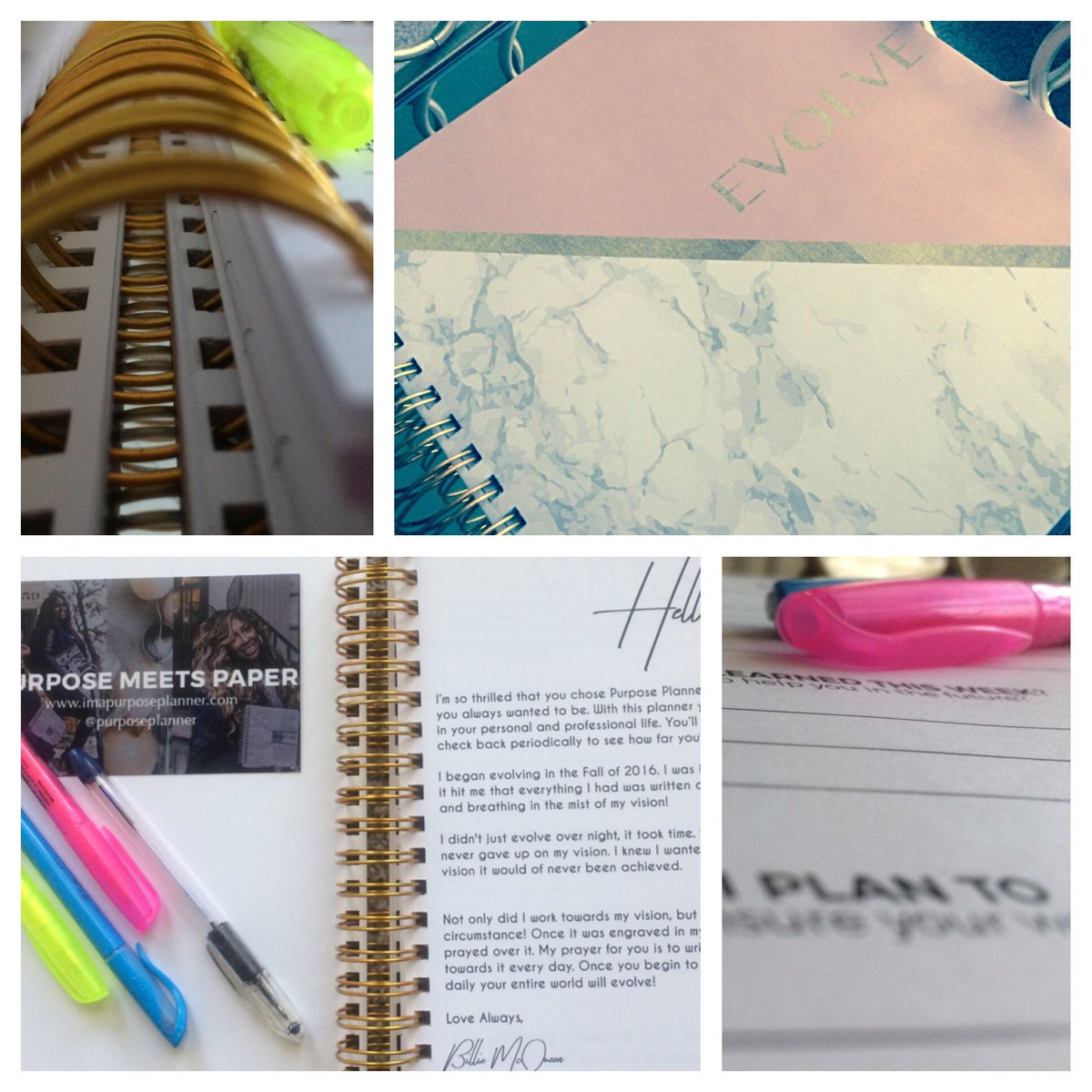 CharlieCooperTV's tweet photo. Thank you @LaurenWinfreyTv for this lovely #PurposePlanner! Such a sweet gift😍. Now I can officially get my life together 🙌🏾😂@B_Fashionista https://t.co/Qolz5nH3Ub