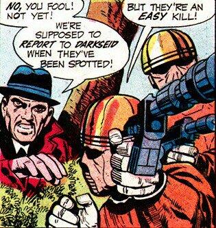 Intergang_'s tweet photo. @JLAvsDarkseid's conspirators engage in evil machinations to invade &amp; subjugate Earth.Members include Bruno Mannheim, Steel Hand &amp; Sugar-Man https://t.co/YNKrIhs3cL