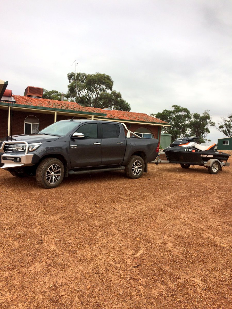 Agro_Andy's tweet photo. Prepared for this weeks paddock inspections (or the lake filling up) just incase the 48 hour forecast is correct. #wet #comebackinapril https://t.co/S7pif7IIX4