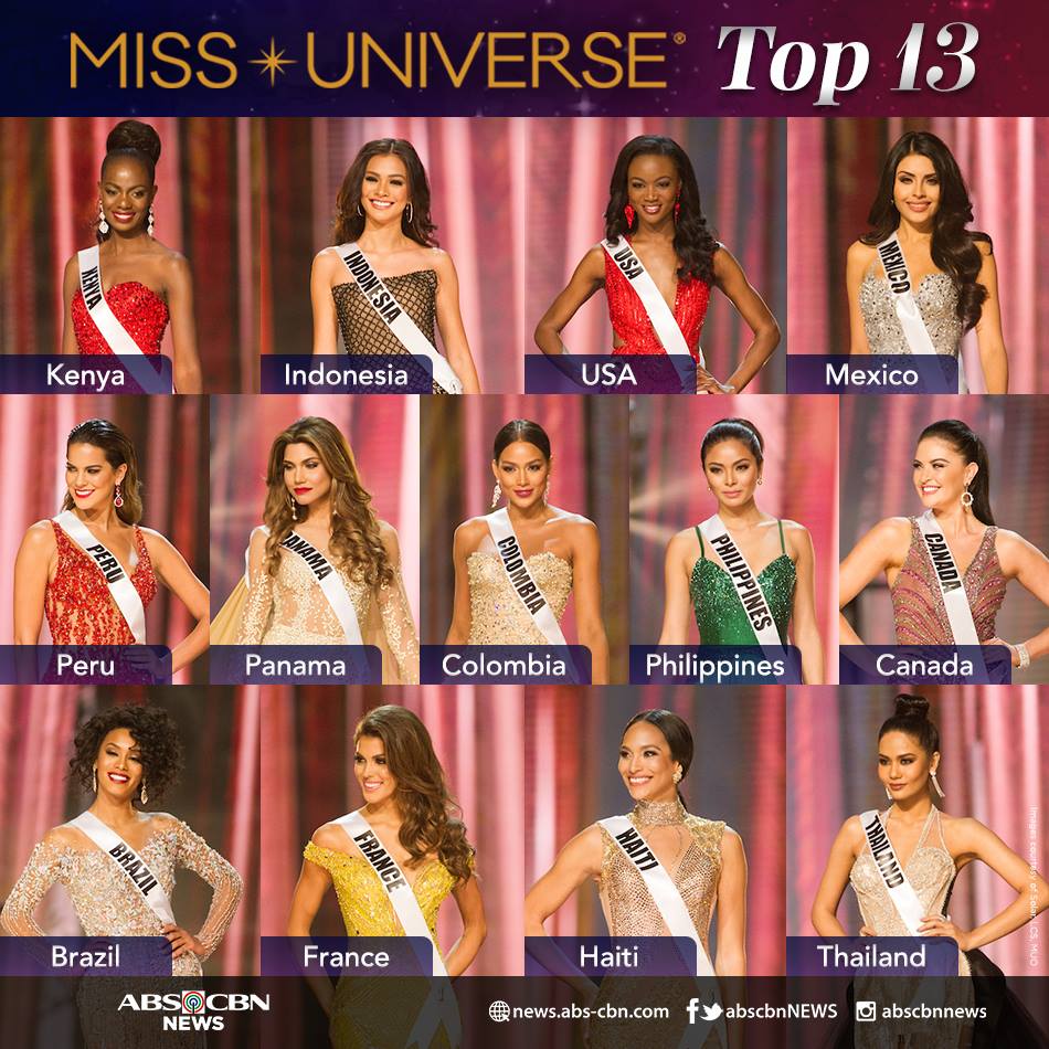MrVop's tweet image. โฉมหน้า 13 สาวงาม
#MissUniverse
ที่เข้ารอบ
แน่นอนว่ามี #Thailand ปู๊นๆ