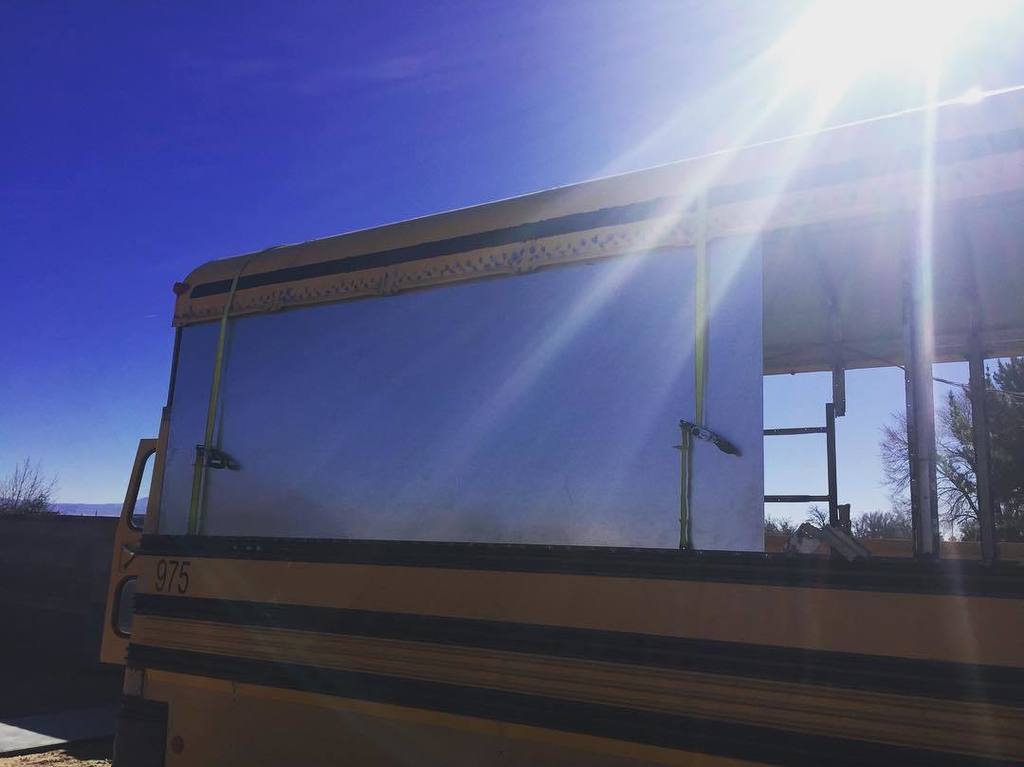 bosquefarm's tweet photo. The result of a lot of hard work. #sheetmetal .
.
.
.
.
.
.
.
.
#skoolie #busconversion #tinyhouse #tinyhouseonwhee… https://t.co/cbboLlUK2B