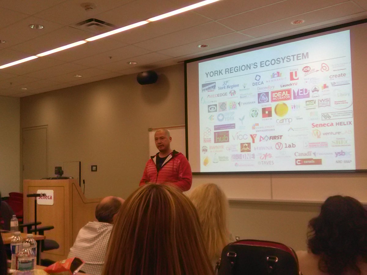 SWYorkRegion's tweet photo. #SWYorkRegion There is a huge ecosystem for entrepreneurs in York Region. https://t.co/j3wjdOSXyV