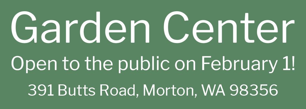 The Raintree Nursery garden center opens to the public on February 1! For more info: goo.gl/5amIwI