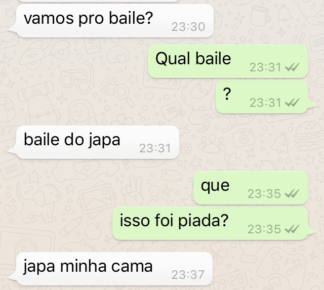 quando a pessoa acha que é engraçada