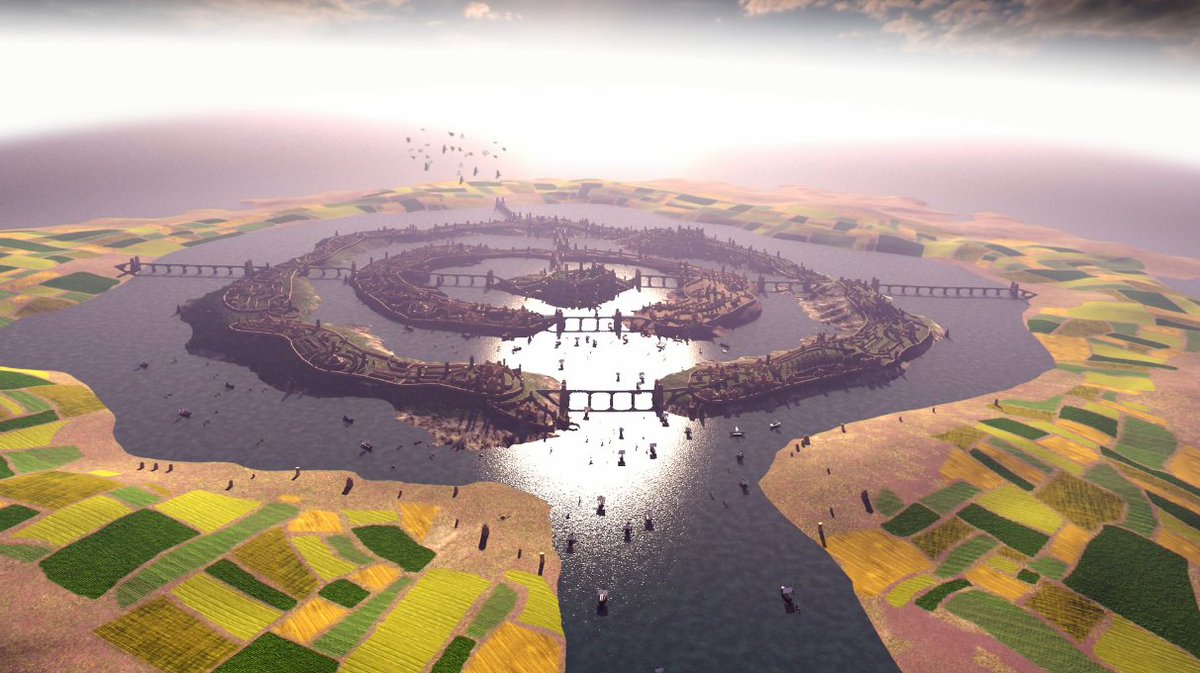 NatGeoTV's tweet image. Plato told the story of Atlantis around 360 B.C. The founders of Atlantis, he said, were half god and half human.  #AtlantisRising