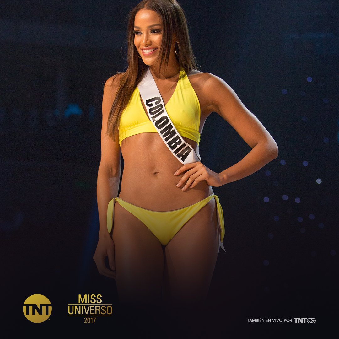 ¡¡¡COLOMBIA PASA EL TOP 6!!! (perdón la mayúscula, mucha emoción) #MissUniversoTNT