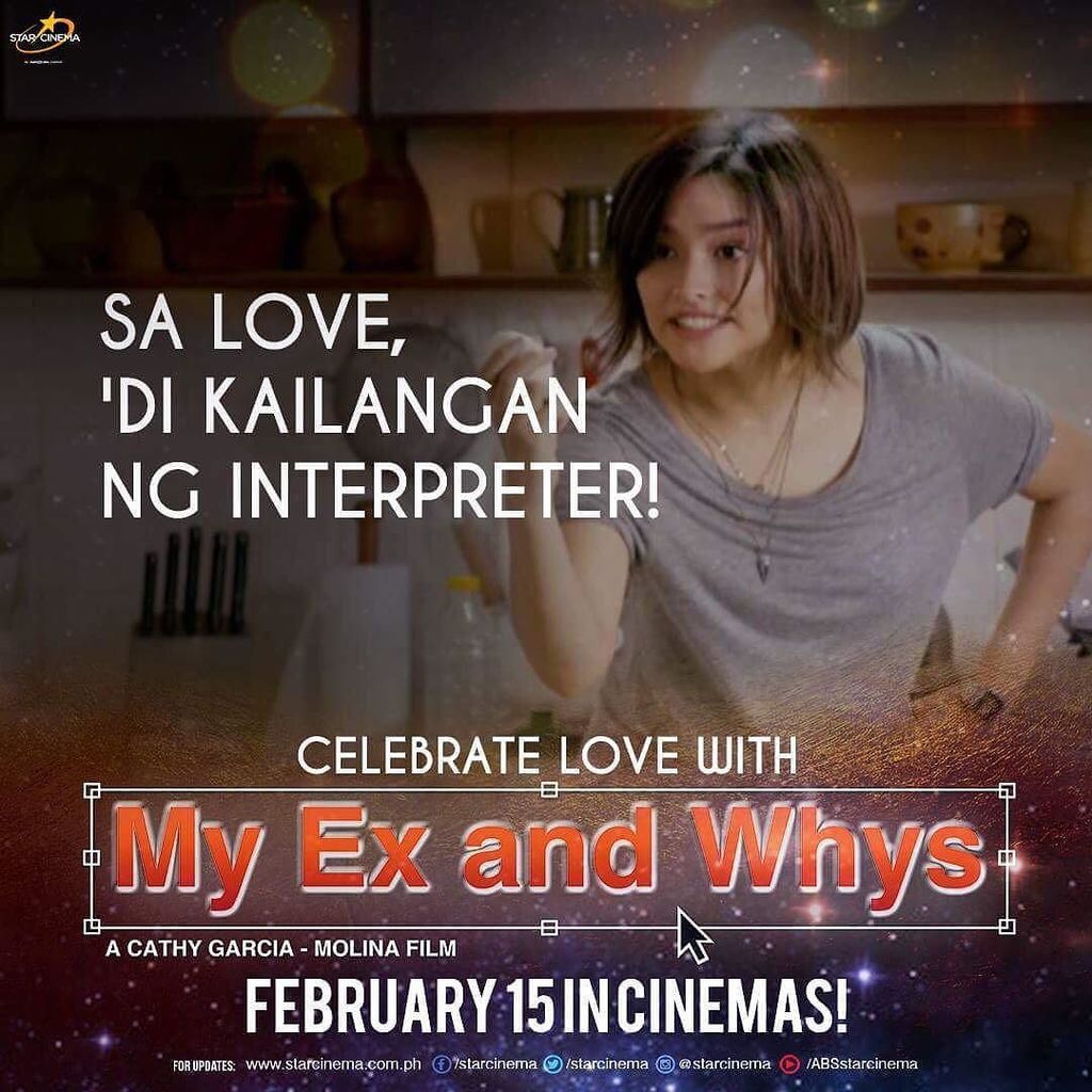 StarCinema's tweet photo. Love is Love! #MyExAndWhys https://t.co/t7QcWNgrvb