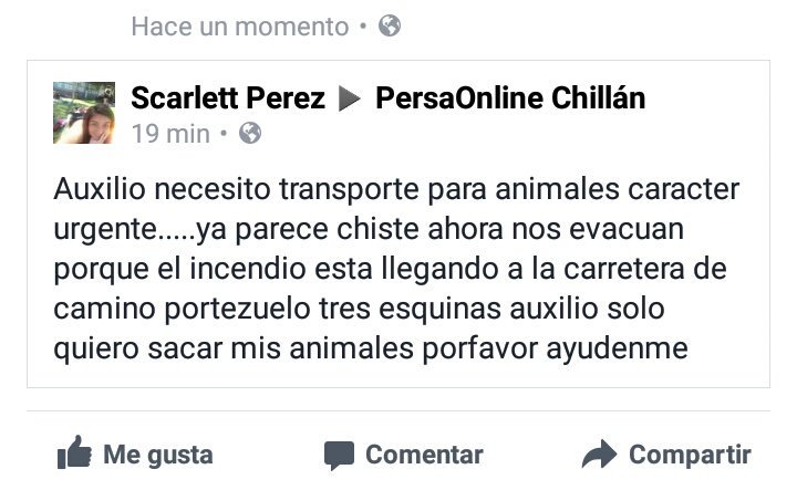 🔴🔴🔴🔴 #AYUDA #Portezuelo: Se necesita transporte para #Rescatar #Animales  | <a href="/chilevision/">Chilevisión</a> <a href="/24HorasTVN/">24 Horas</a> <a href="/Mega/">Mega</a> <a href="/canal13/">El 13</a> | RT