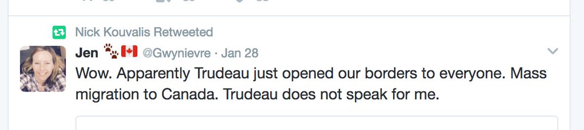MajorJohnToryTO's tweet photo. Whoa! Guess @NickKouvalis finally decided to go full-on alt-right white supremacist NWO conspiracy theorist. #kellieworks https://t.co/oziF4xRgeC