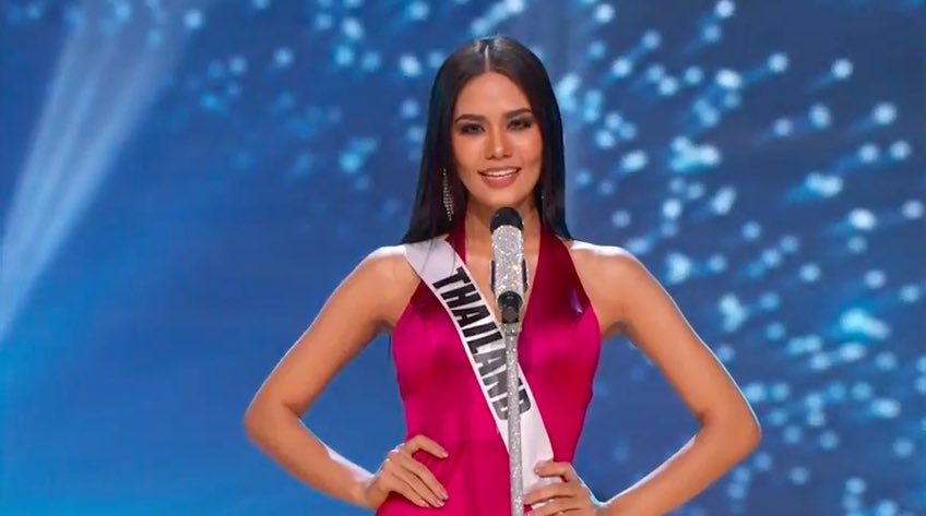 joylisasan's tweet photo. #MissUniverse #Thailand https://t.co/R6NVNzWH1m