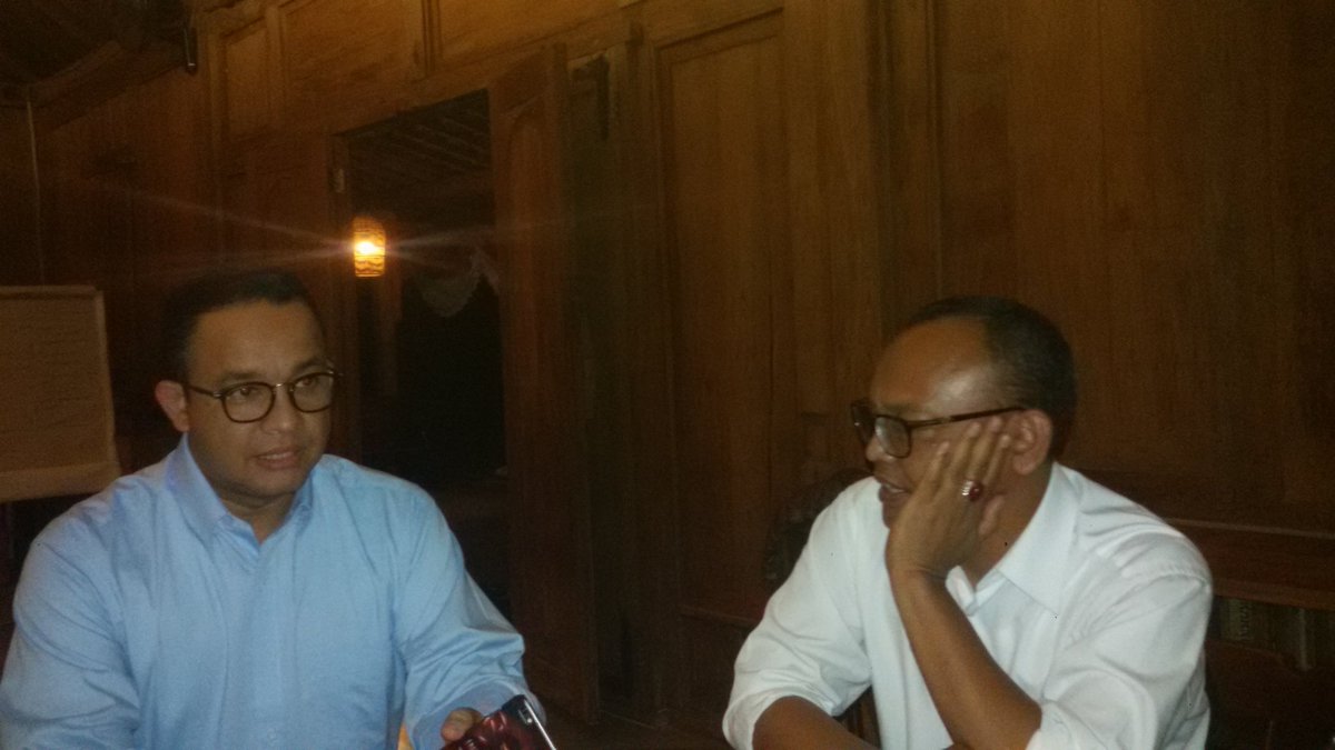 Bincang santai dg pak anies