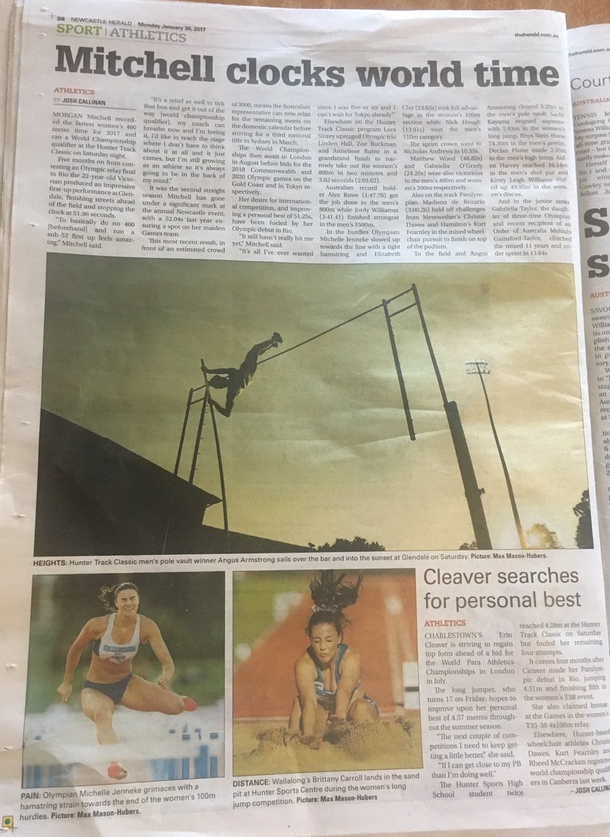 mrdaverobbo's tweet image. Fantastic to see a full page @HunTrackClassic wrap in today's @newcastleherald! 

Great coverage @joshuacallinan &amp;amp; @MaxMasonHubers 👍🏼👍🏼
