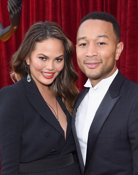 TeigenUpdated's tweet image. January 29: @chrissyteigen and @johnlegend attends The 23rd Annual Screen Actors Guild Awards at The Shrine Auditorium in Los Angeles.