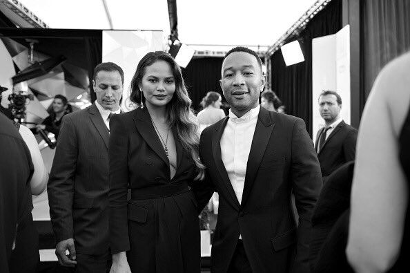 TeigenUpdated's tweet image. January 29: @chrissyteigen and @johnlegend attends The 23rd Annual Screen Actors Guild Awards at The Shrine Auditorium in Los Angeles.