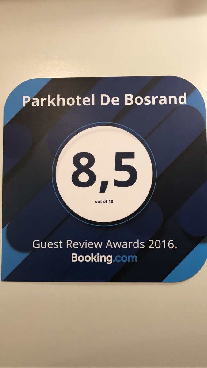 Yes! Ook met dit cijfer van booking.com zijn we erg blij! Trots op ons team!