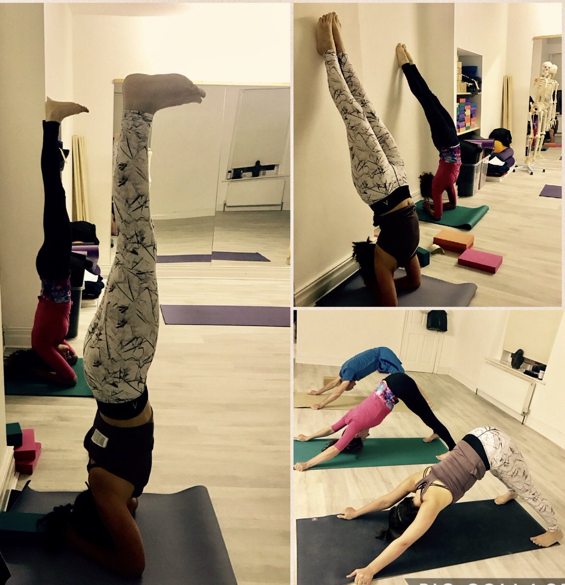 Start your Monday upside down 🤸‍♂️🤸‍♂️ every Monday 6.15am <a href="/aptavitaphysio/">Catherine Cotterill</a> #tynemouth #northeasthour #nefollowers #yoga #fitness #healthy