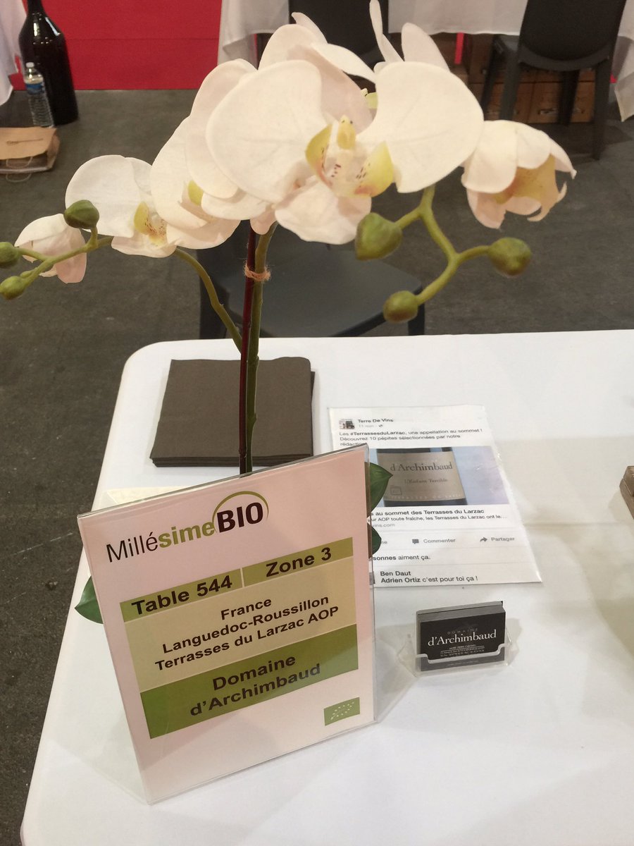 En direct de <a href="/vinsarchimbaud/">Domaine d'Archimbaud</a> @millesimebio