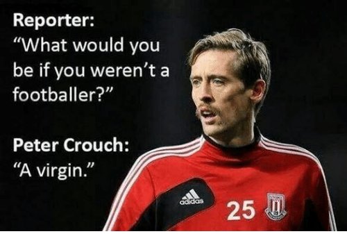 Happy 36th birthday to the legend Peter Crouch! 