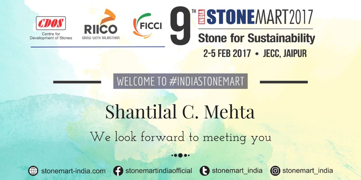 cdosofficial's tweet photo. Delighted to welcome Shantilal C. Mehta from Mumbai at 9th #IndiaStonemart
Join on https://t.co/qJhvZjYdZ1 
@shantilalcmehta @PIB_India https://t.co/9xfUYKilv1