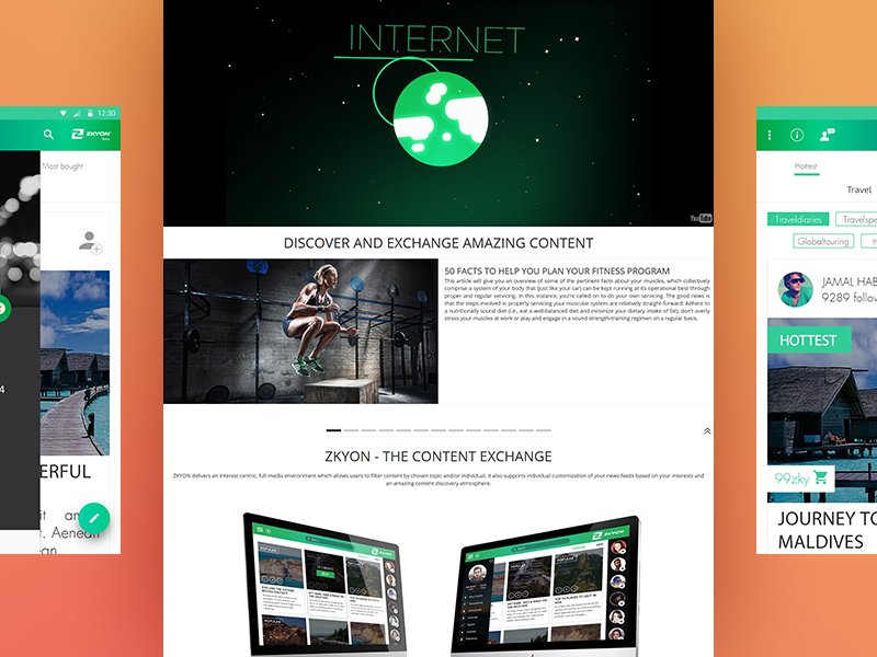 solutelabs's tweet image. Zkyon: We developed and launched the world’s first media platform for #contentdiscovery and #contentexchange. - bit.ly/2j2U5sK