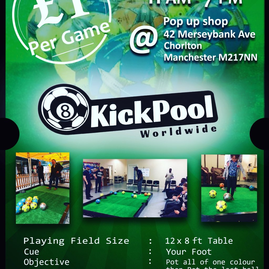 kick_pool's tweet photo. #sports #football #pool #Chorlton # Didsbury #Manchester https://t.co/qNLtJ36Ksf