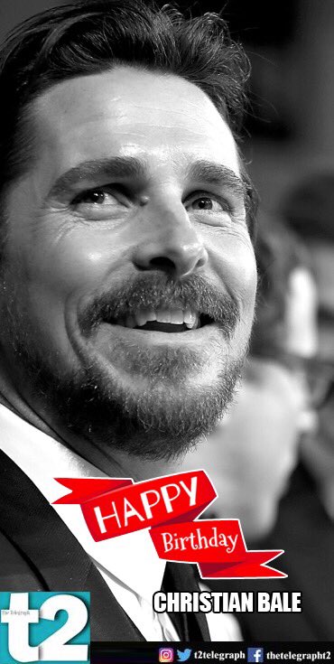 He\s the man we love best as Bruce Wayne aka Batman. Happy birthday, Christian Bale. 